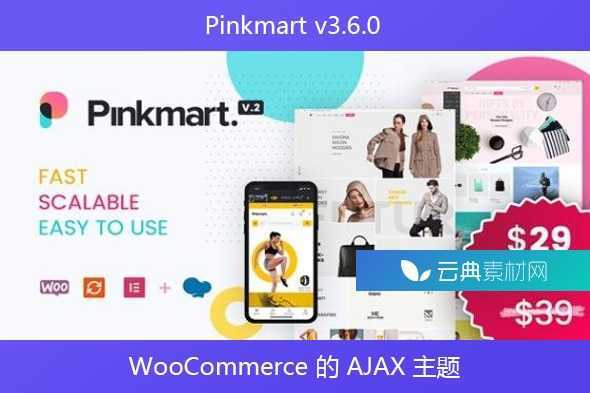 Pinkmart v3.6.0 – WooCommerce 的 AJAX 主题