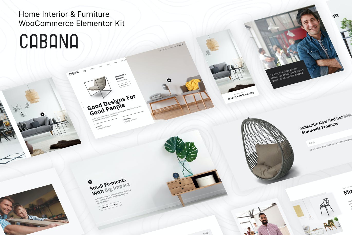 Cabana — 家具WooCommerce模板工具包