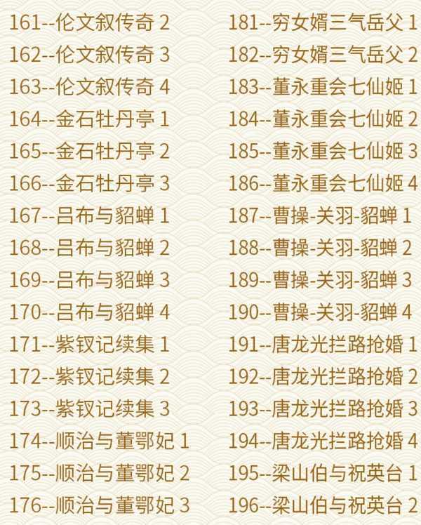 粤剧MP3、视频、电影大全,全套视频教程学习资料通过百度云网盘下载
