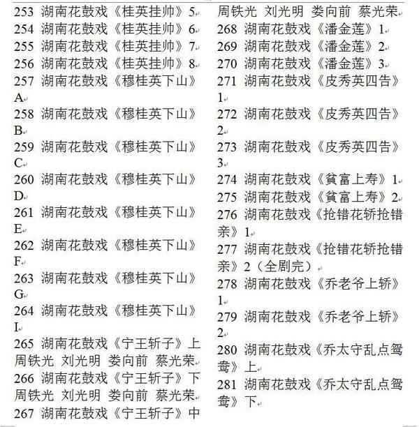 近百G湖南花鼓戏音频视频全集打包下载-衡阳花鼓戏-荆州花鼓戏-皖南花鼓戏-湖南花鼓戏大全,全套视频教程学习资料通过百度云网盘下载