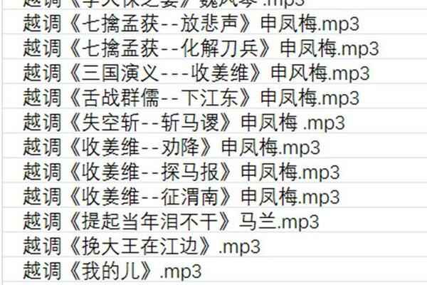 越调-河南越调-音频视频-打包,全套视频教程学习资料通过百度云网盘下载