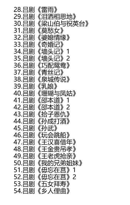 吕剧-音频mp3-视频mp4-电影-全剧-打包下载,全套视频教程学习资料通过百度云网盘下载