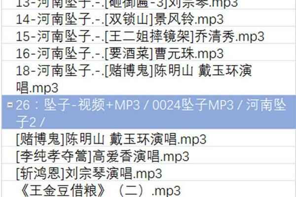 河南坠子大全视频_河南坠子戏全集mp3下载,全套视频教程学习资料通过百度云网盘下载