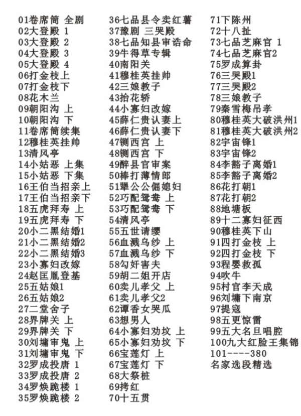 河南坠子大全视频_河南坠子戏全集mp3下载,全套视频教程学习资料通过百度云网盘下载