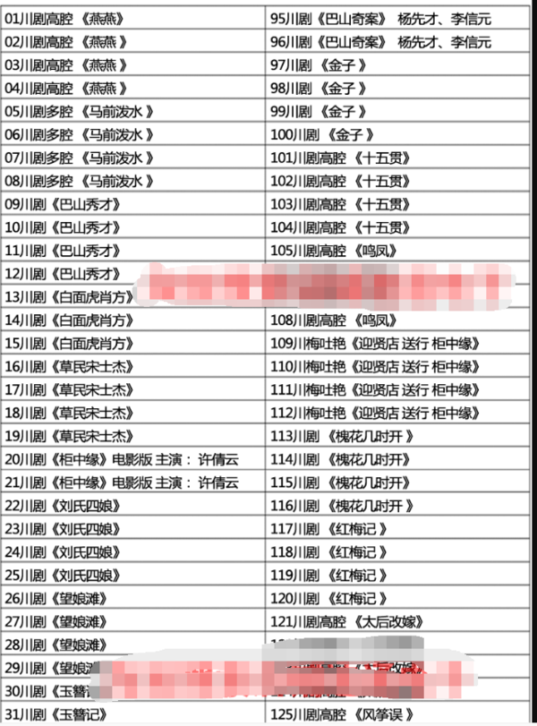3900部川剧下载_川剧视频+川剧mp3全剧合集打包下载,全套视频教程学习资料通过百度云网盘下载